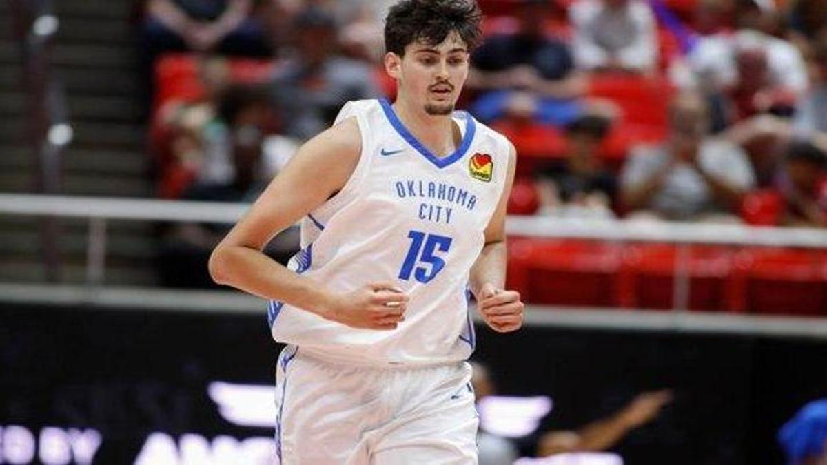 Aday Mara durante un enfrentamiento de esta Summer League