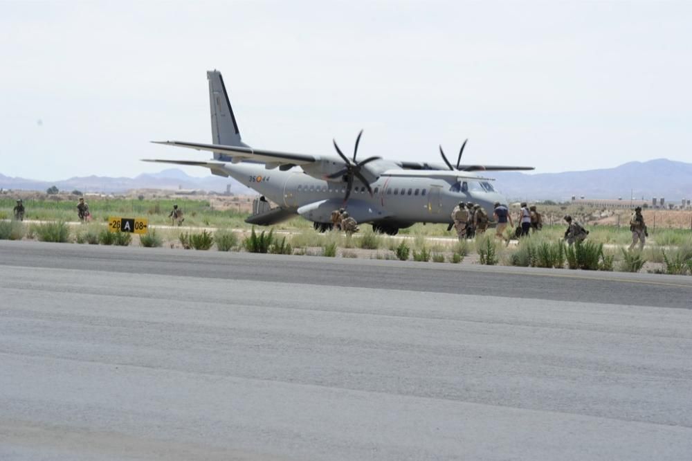 Simulacro de rescate de rehenes en Alhama de Murcia