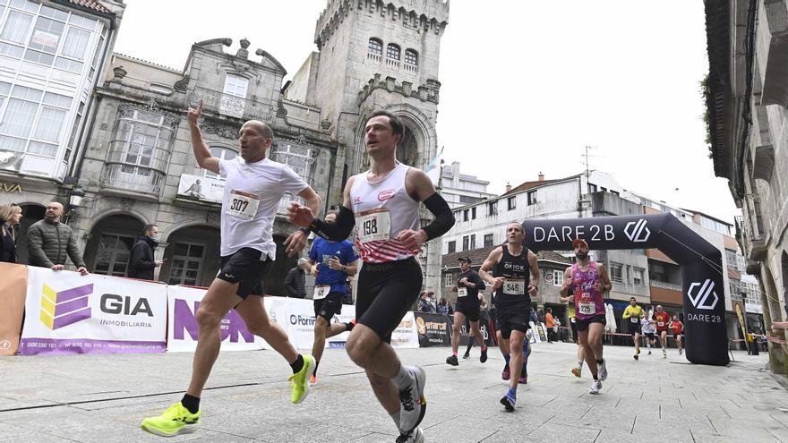 A toda velocidad por Porriño: casi 800 corredores y una atleta olímpica en lo más alto