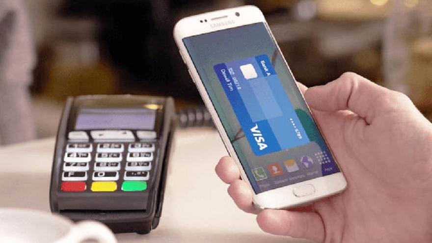 Facilidades para pagar con Samsung Pay.