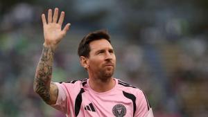 Imagen reciente de Leo Messi en un partido con el Inter de Miami.