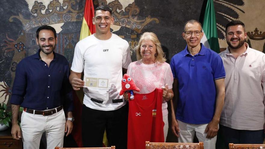 El boxeador marbellí Ayoud Ghadfa.