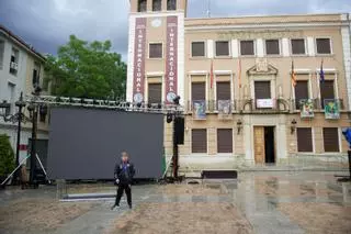 La lluvia obliga a aplazar la fiesta por el ascenso del Eldense