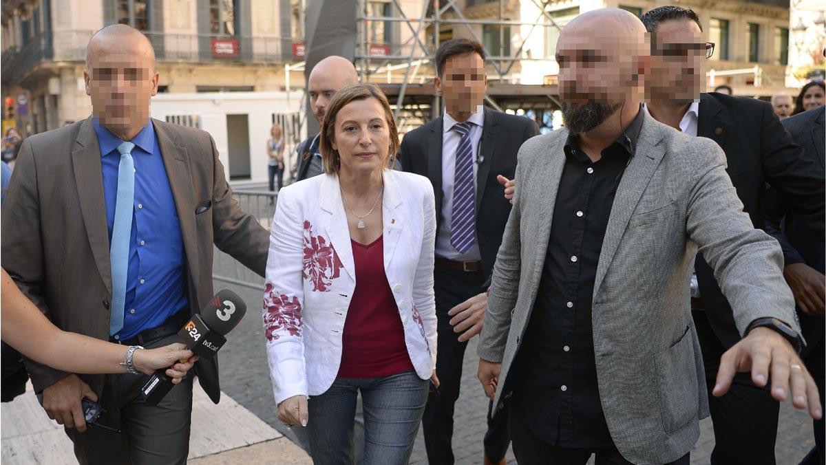 Forcadell: Avui s’han atacat les institucions i la dignitat de Catalunya.