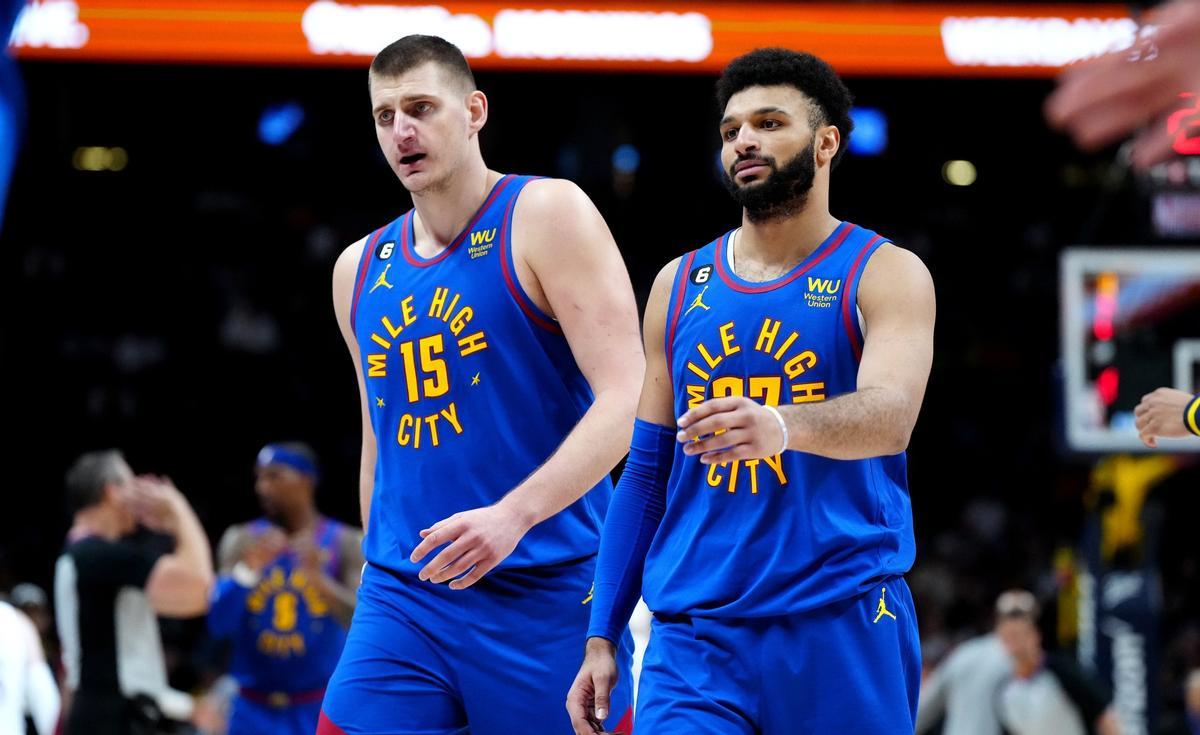 Jokic y Murray forman una de las parejas más efectivas de la NBA