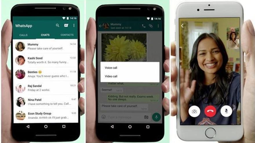 Whatsapp ja té a punt el servei de videotrucades.