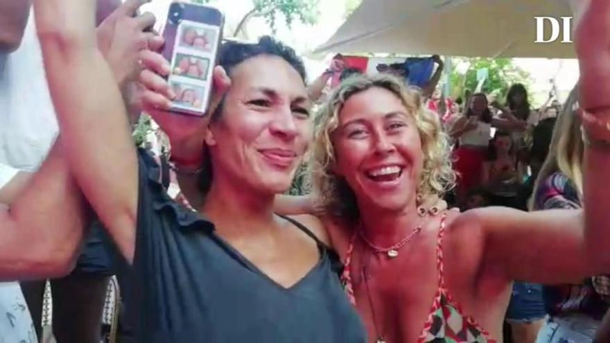 Francia celebra su Mundial en Ibiza