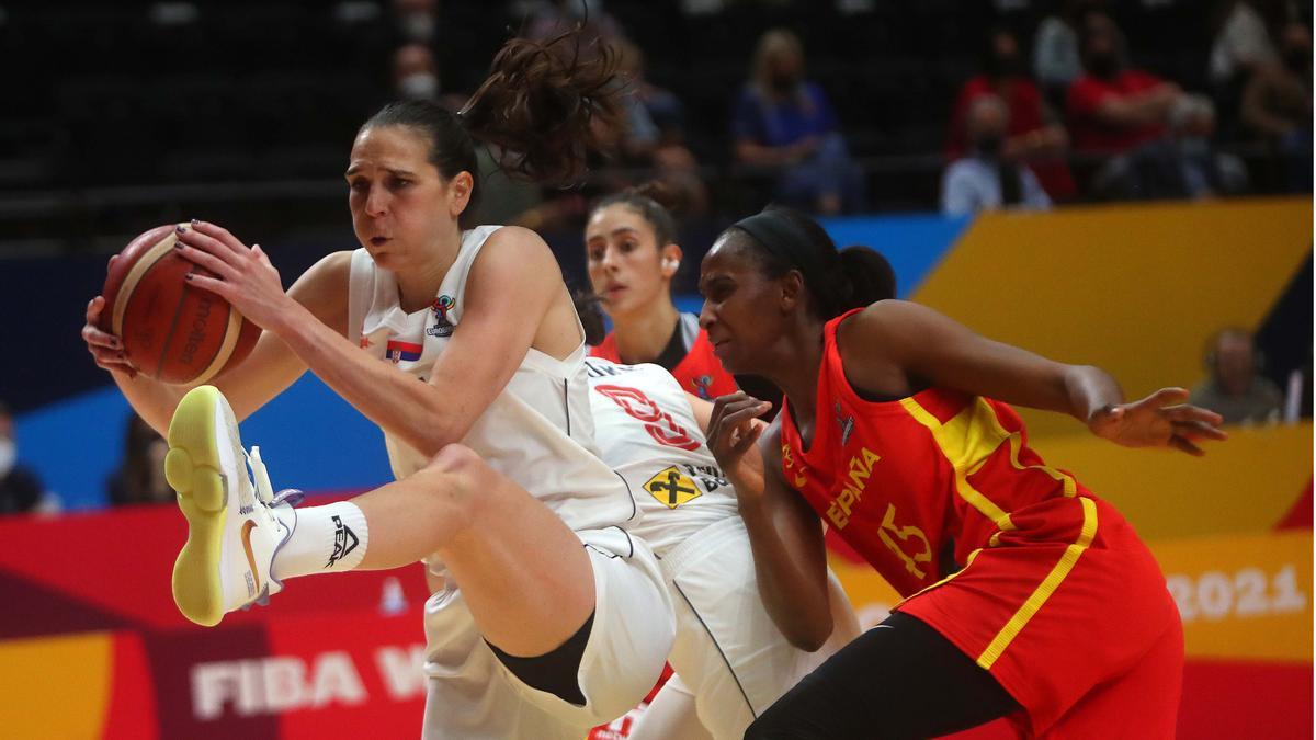 Las imágenes del Serbia - España del Eurobasket