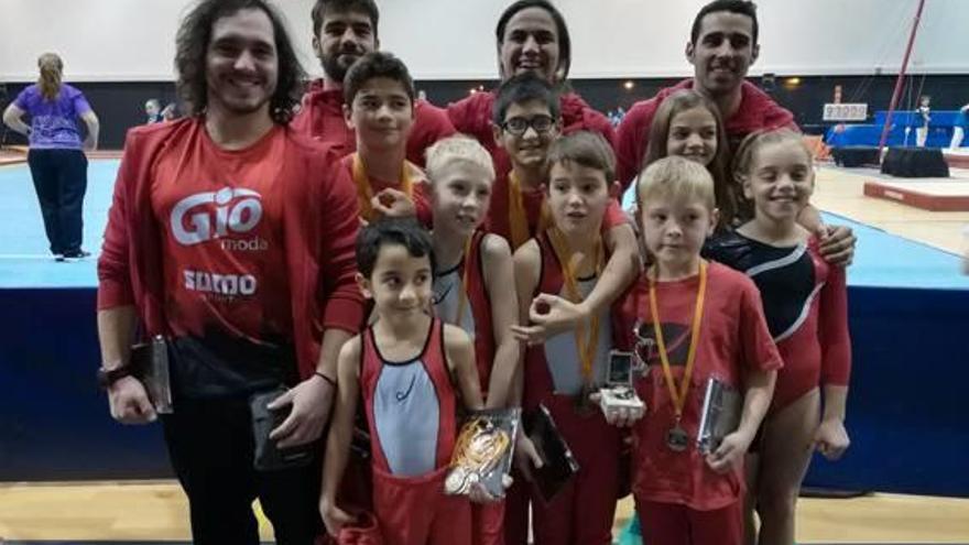 El GA Porqueres obté 21 medalles  al Torneig d&#039;Olot