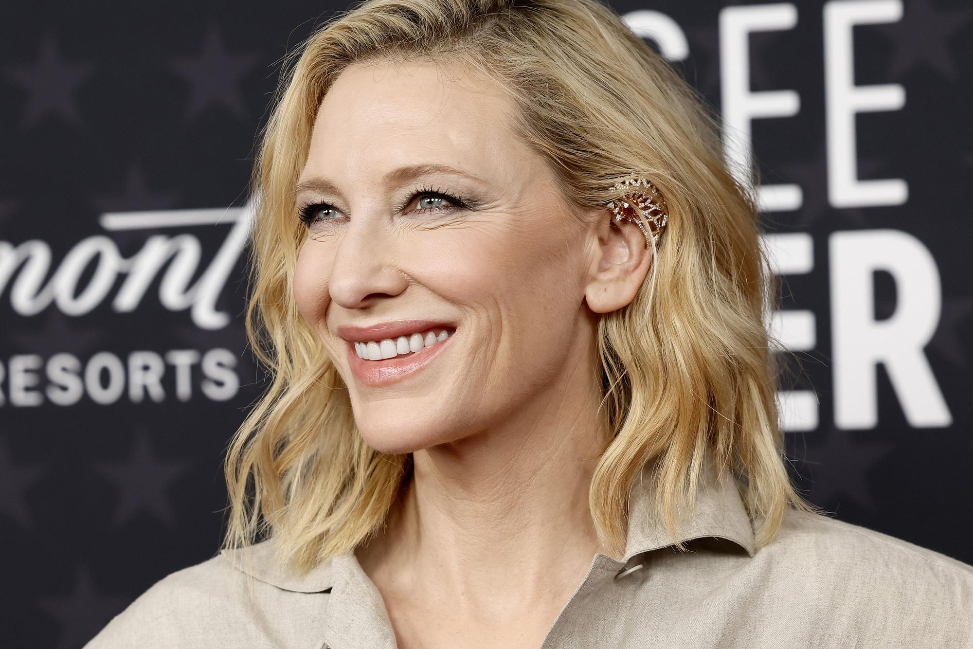 La actriz Cate Blanchett en los Critics Choice Awards 2023