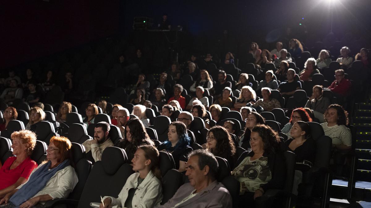 El público en Cinesa El Muelle durante el Festival Internacional de Cine Las Palmas de Gran Canaria.