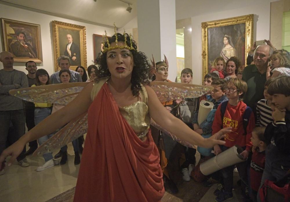 'Noche en los museos' con niños en el Mubam