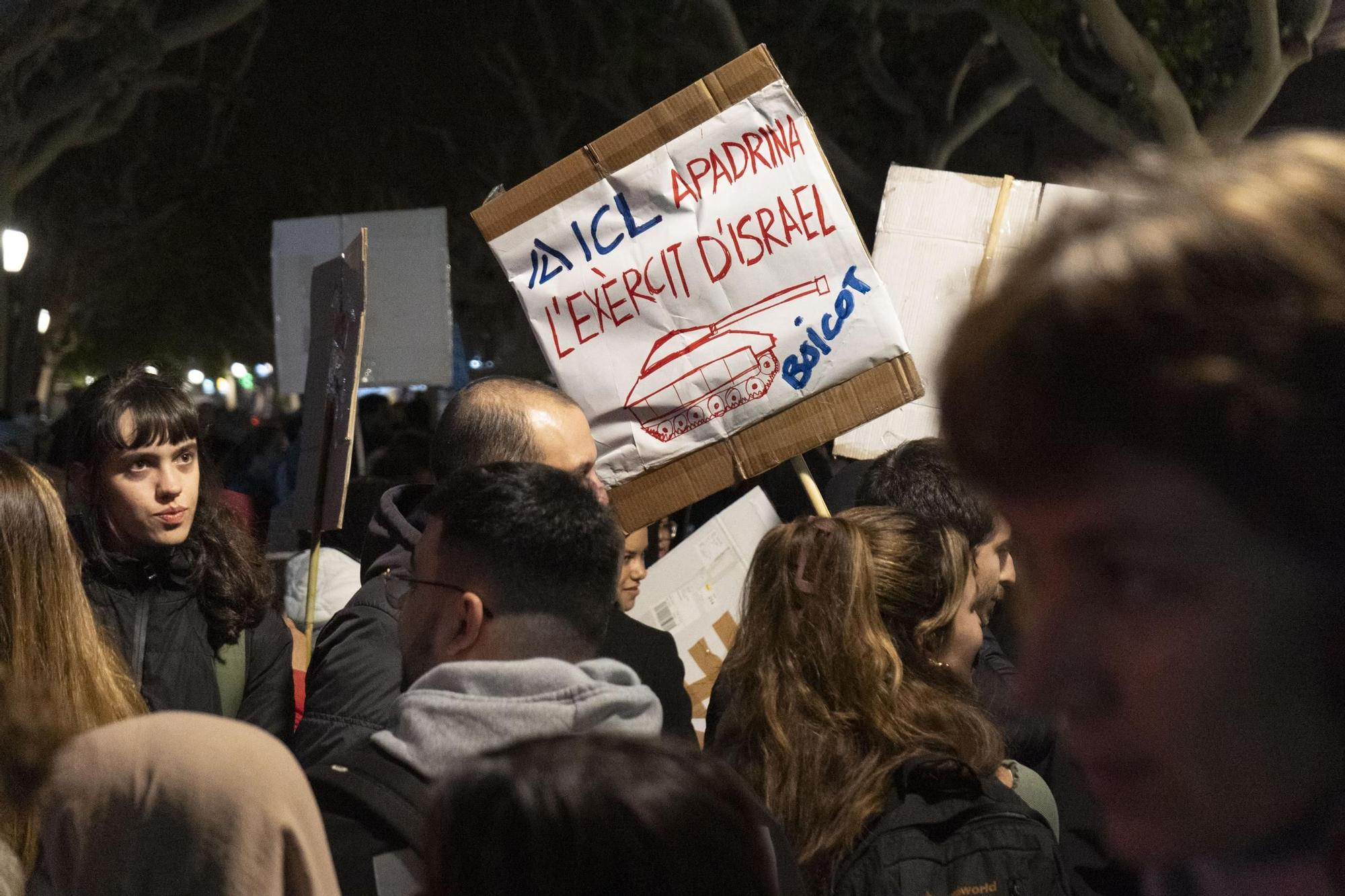 Les imatges de la manifestació a favor de Palestina a Manresa