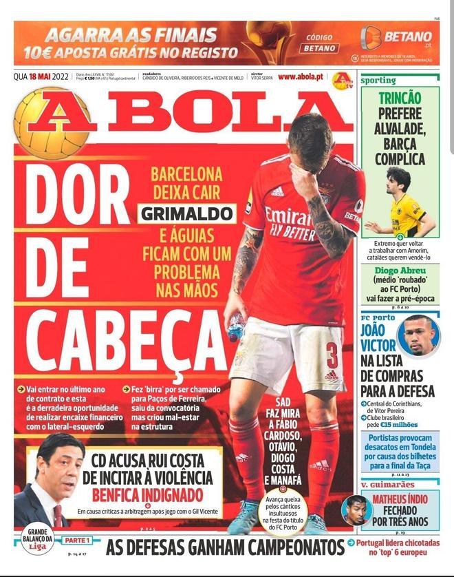 Estas son las portadas de la prensa deportiva de hoy