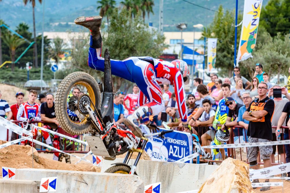 Bou se luce en el Mundial de Trial de La Nucía.