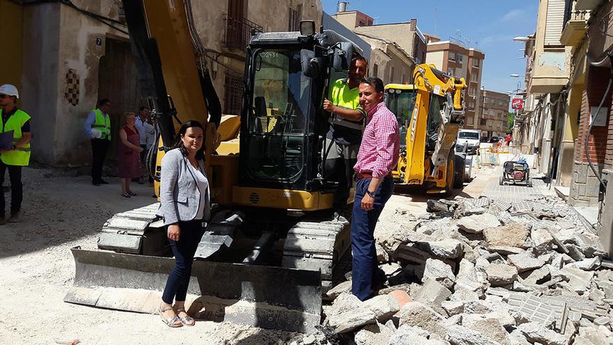 Sandoval y Gil visitaron ayer las obras de San Cristóbal.