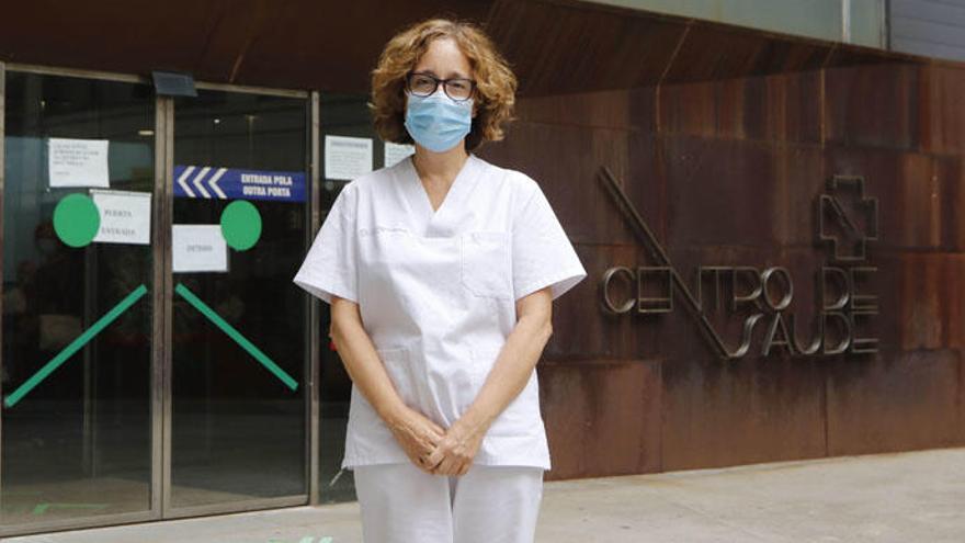 La presidenta de la Asociación Galega de Medicina Familiar e Comunitaria (Agamfec).