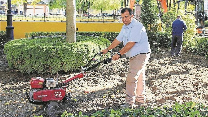 El parque Alcántara Romero entra ya en la última fase para su recuperación