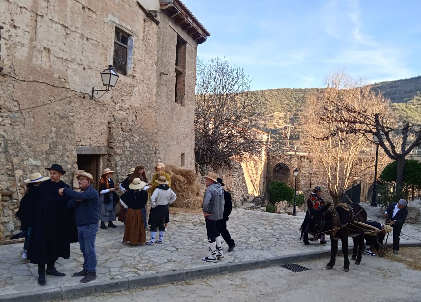 La Mata recupera su clásica representación de las tareas del campo