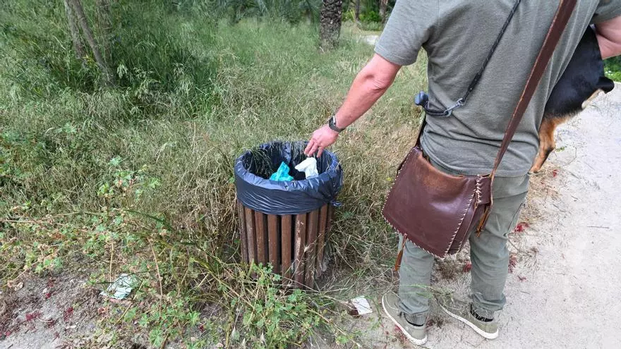 Abandono y dejadez en el Hort de Montenegro de Elche