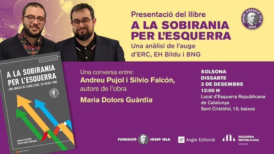 Presentació a Solsona d&#039;un llibre sobre les esquerres independentistes