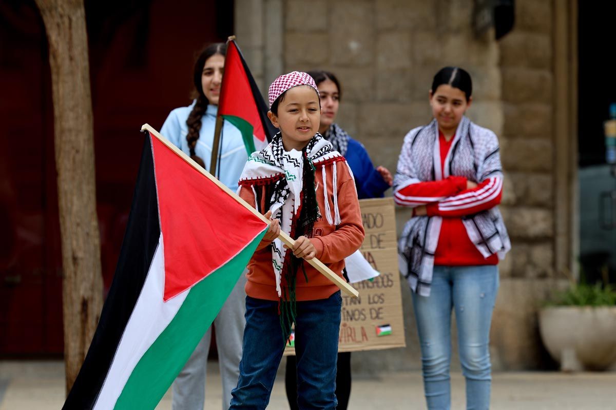 La concentración por Palestina en Ibiza, en imágenes