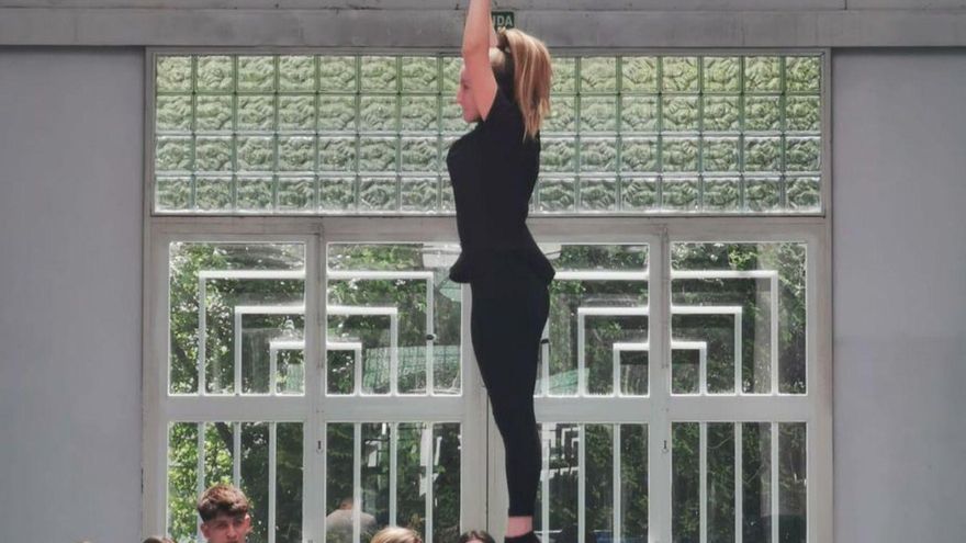 Gimnasia de trampolín para el IES Losada Diéguez
