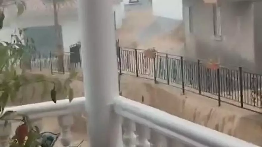 Coín recoge más de 107 litros en 12 horas y El Atabal, casi 100