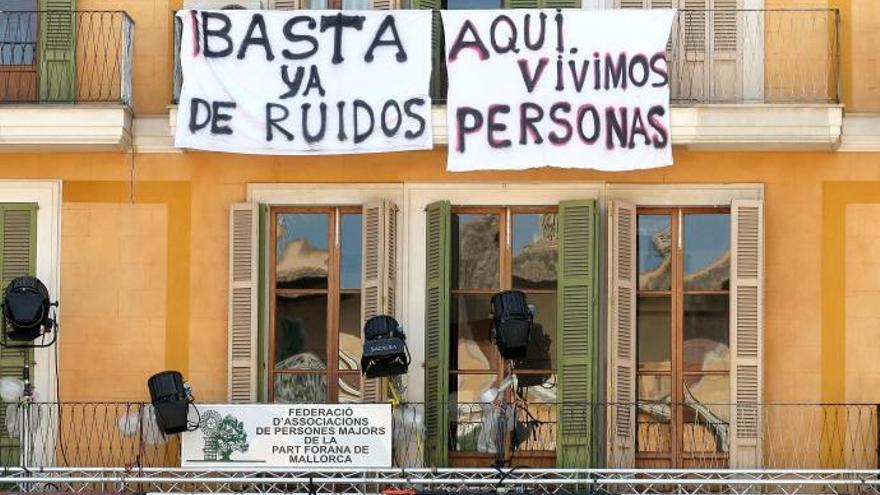 Straßenmusik nervt Anwohner an Palmas Plaça Major