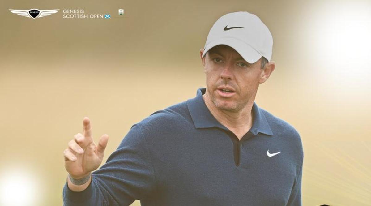 Rory McIlroy ya manda en el Genesis Open de Escocia