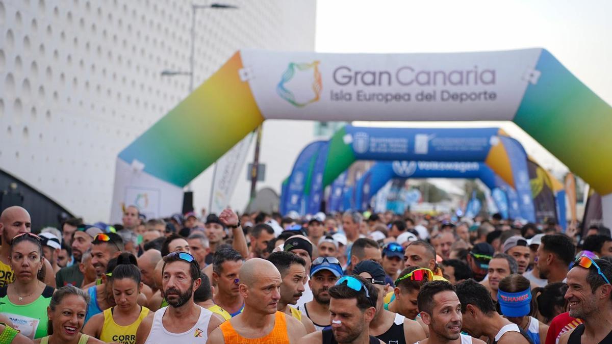 Salida de la Media Maratón