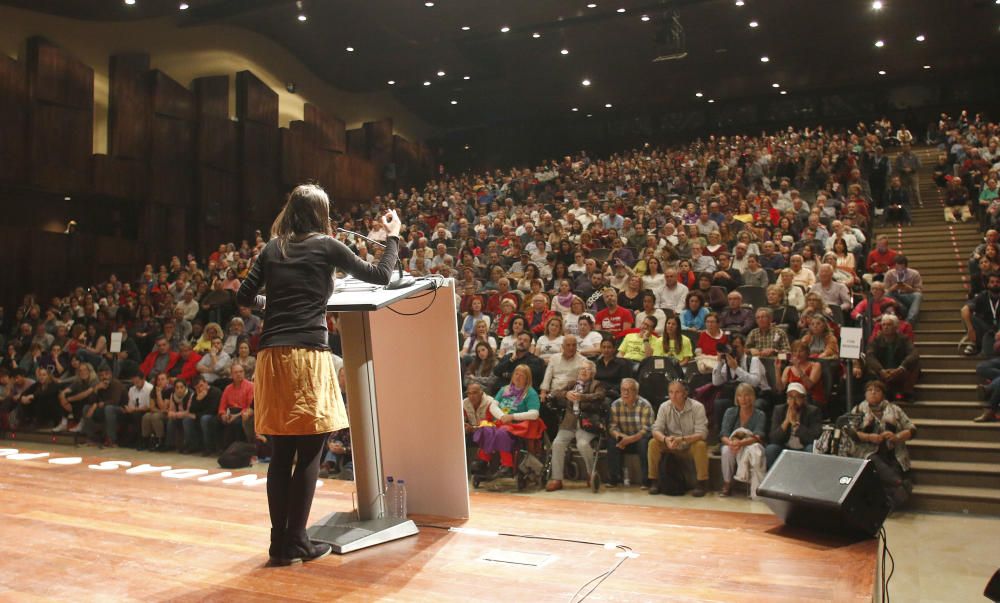 Acto de Unidas Podemos en el Palacio de Ferias de Málaga