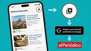 Como seguir EL PERIÓDICO en Google