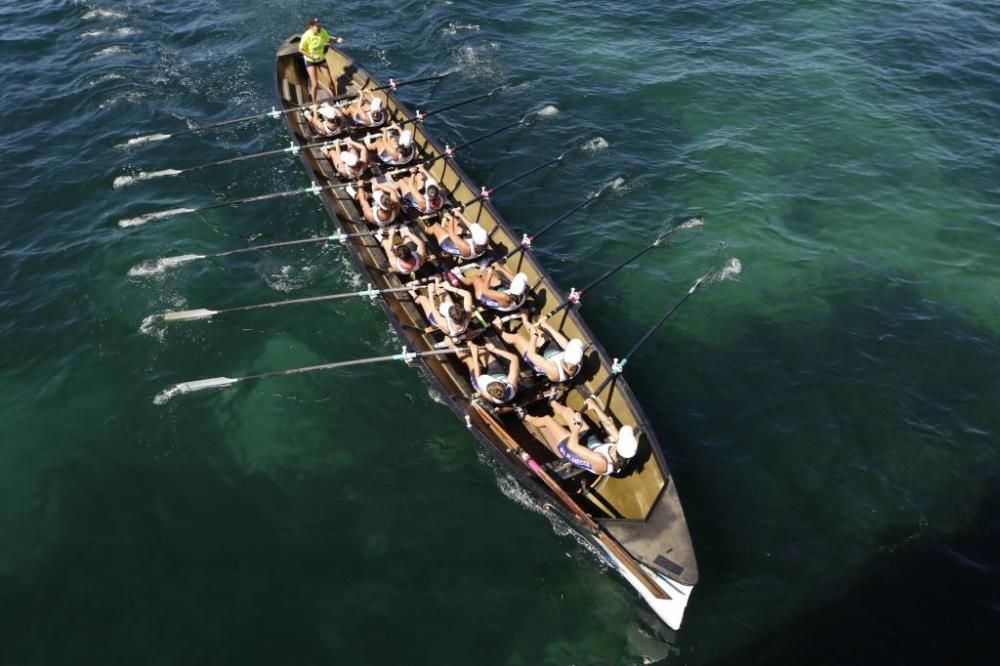 Las imágenes de la Bandera Femenina Concello de Vigo de traineras