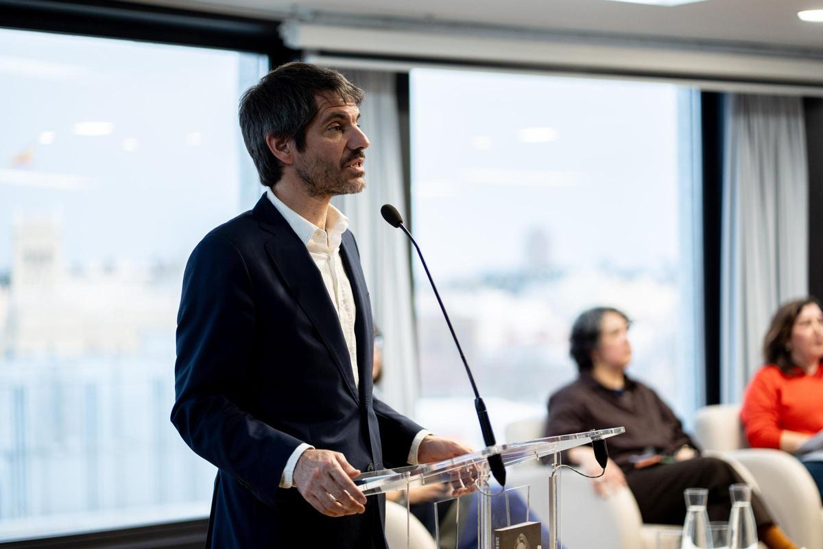 El ministro de Cultura, Ernest Urtasun, la semana pasada.