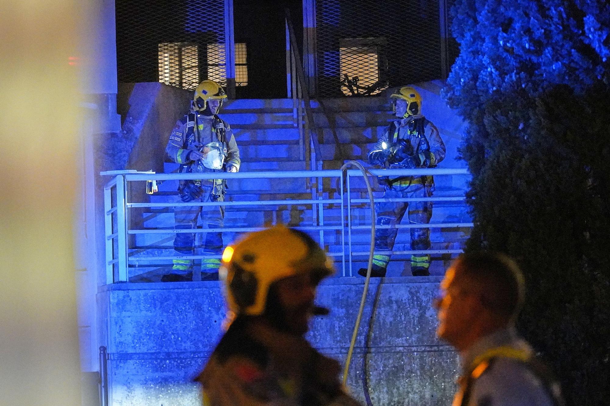 Incendi en un pis del Barri Vell de Girona