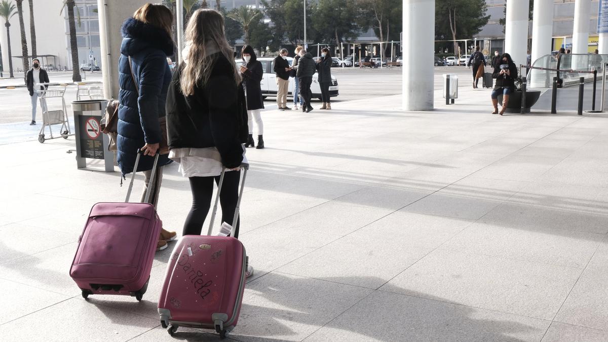 Turistas en Mallorca.