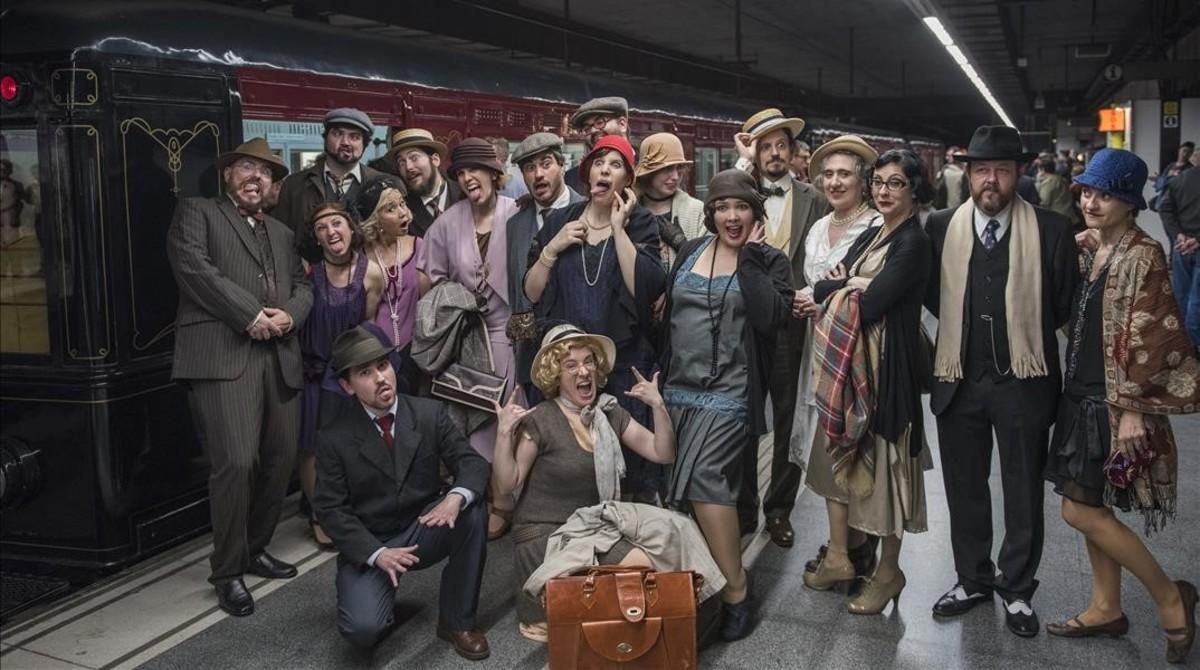 jgblanco38288992 barcelona  03 05 2017 recorrido nocturno de un metro antiguo170504122000