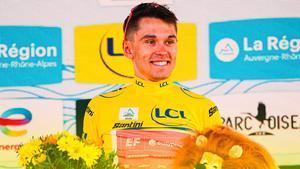 Alex Baudin se mantiene líder de la clasificación general del Tour Auvergne-Rhône-Alpes 2026 tras la contrarreloj de la etapa 3