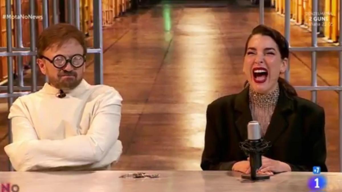 Ruth Lorenzo y José Mota en 'José Mota No News'