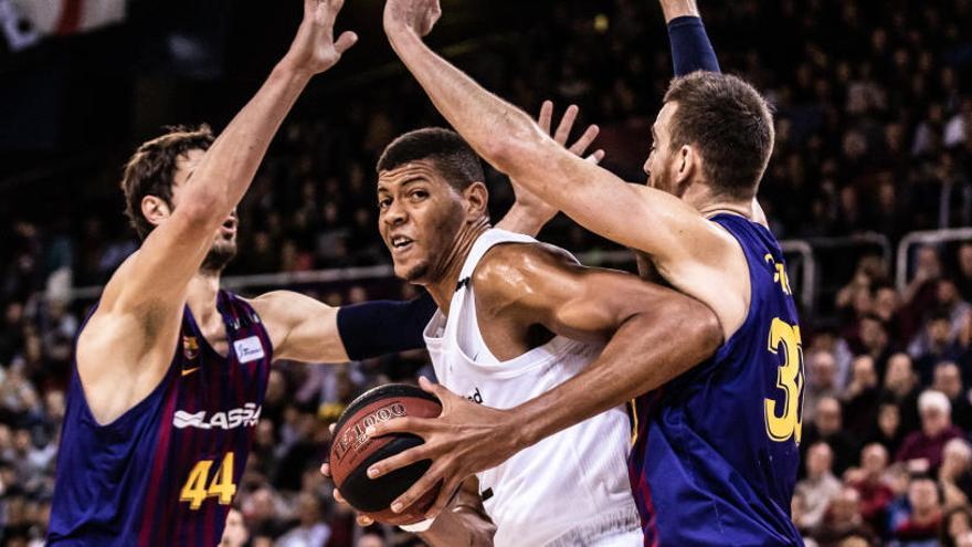 Una foto de archivo de un Barça Lassa-Real Madrid.