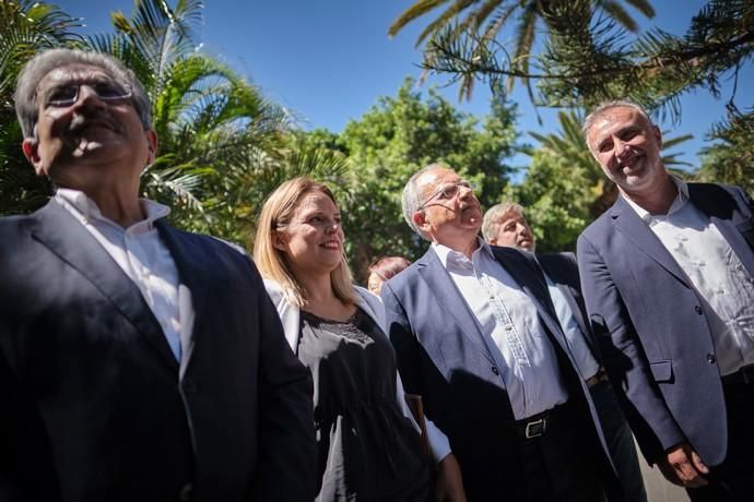 PSOE, NC, Podemos y ASG firman el pacto de Gobierno de Canarias