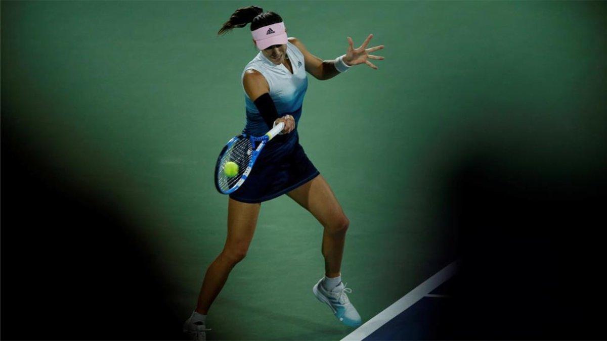 Muguruza empieza con buen pie en Dubái