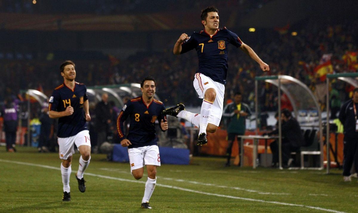 David Villa fue el máximo goleador del equipo en el campeonato. / Alessandro Bianchi