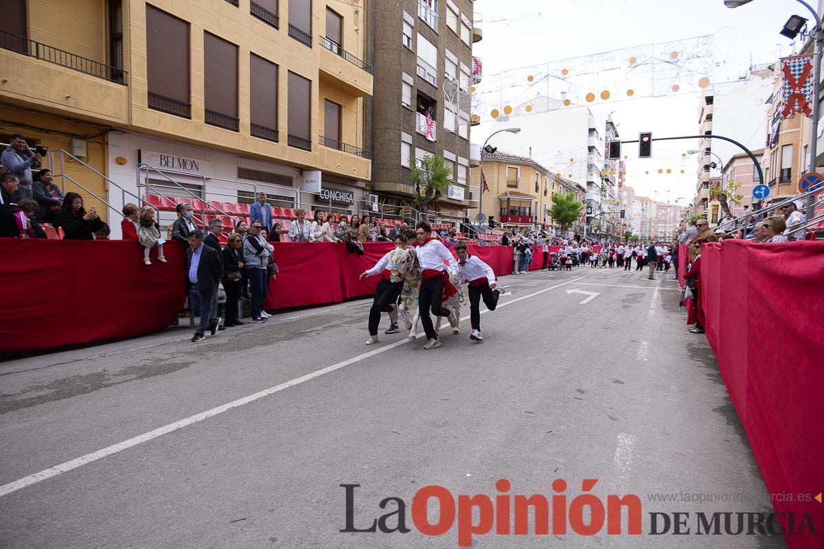 Desfile infantil en las Fiestas de Caravaca (Bando Caballos del Vino)