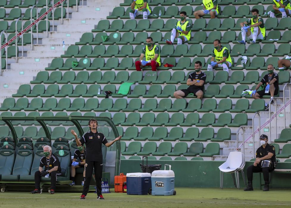 Los franjiverdes no pasan del empate frente a un Extremadura que fue mejor en muchos momentos del partido.