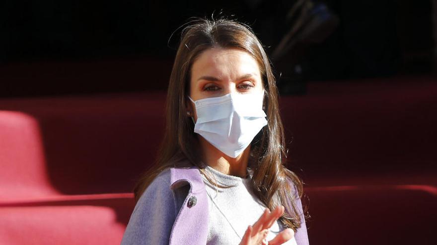 La Reina Letizia, en una entrega de premios.