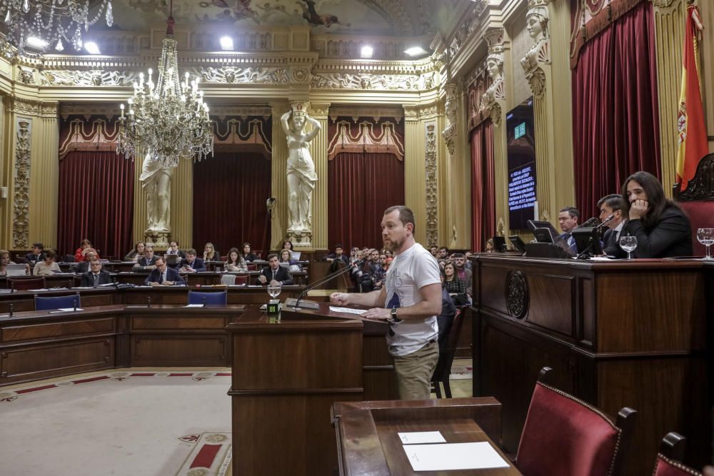 Pleno del Parlament 27 de marzo de 2018