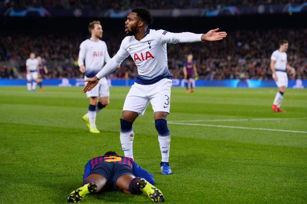 Barcelona y Tottenham se ven las caras en Camp Nou