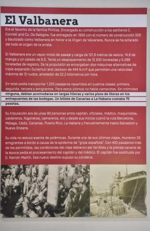 100 años de la salida del Valbanera del Puerto de